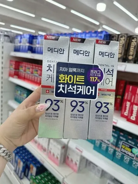 Kdr - Kem Đánh Răng Median Dental Iq Orignail 93% (Trắng)