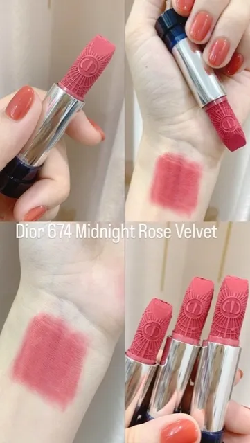 Son Dior 674 Midnight Rose Velvet