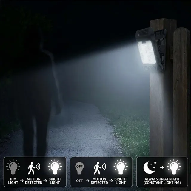 Đ&egrave;n LED Kẹp Năng Lượng Mặt Trời