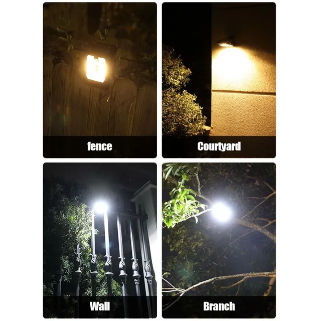 Đ&egrave;n LED Kẹp Năng Lượng Mặt Trời