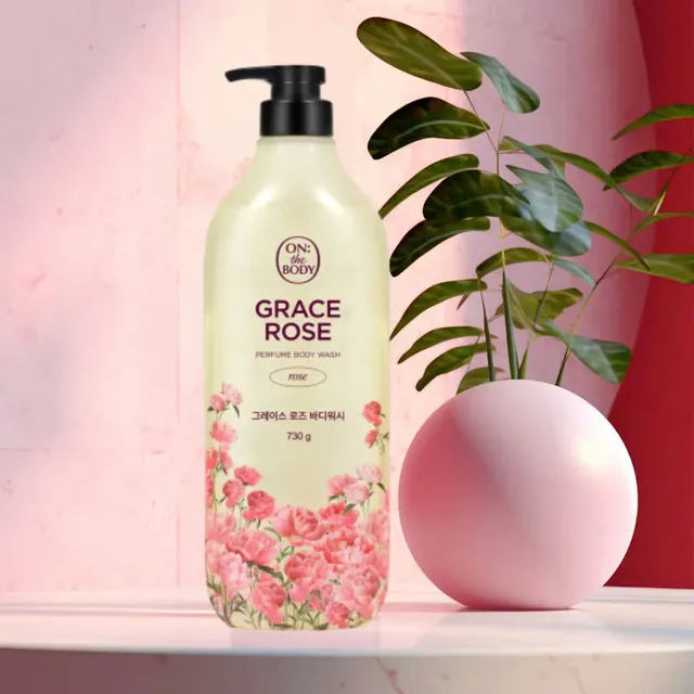 Sữa Tắm On The Body Hương Grace Rose Chai 730ml