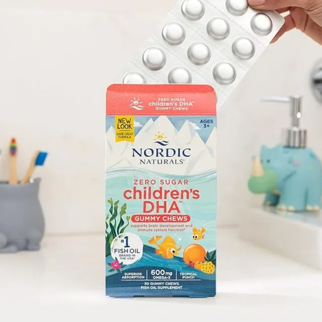 Kẹo Nhai DHA cho b&eacute; Nordic Naturals 3