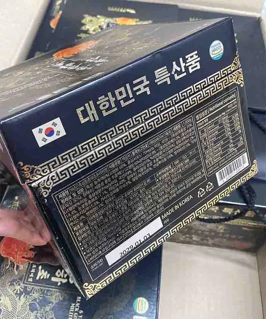 Cao Hắc S&acirc;m Đ&ocirc;ng Tr&ugrave;ng Hạ Thảo IRE H&agrave;n Quốc Hộp 1000g