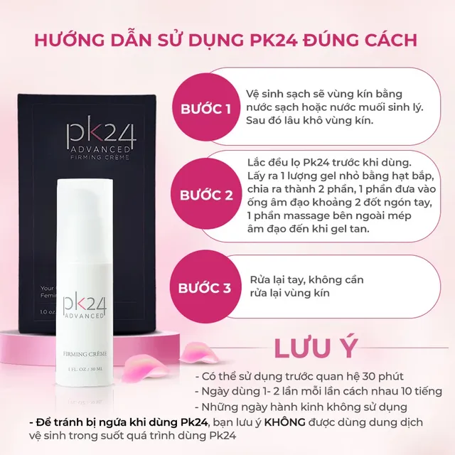 Gel Se Kh&iacute;t V&ugrave;ng K&iacute;n v&agrave; L&agrave;m Hồng C&ocirc; B&eacute; PK24 Advanced