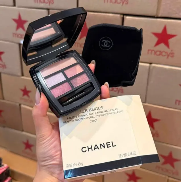 Bảng m&agrave;u phấn mắt Chanel Les Beiges Healthy Glow Eyeshadow Palette