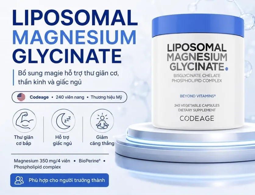 Vi&ecirc;n Uống Magnesium Code Age