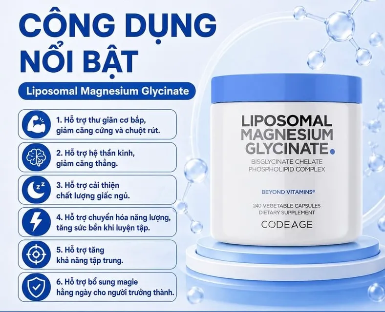Vi&ecirc;n Uống Magnesium Code Age