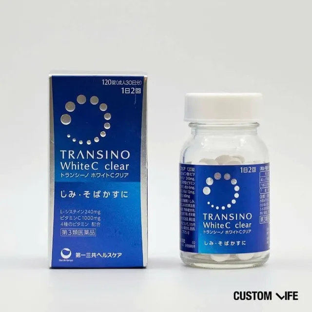 Vi&ecirc;n Uống Trắng Da Transino White C Clear 120 Vi&ecirc;n