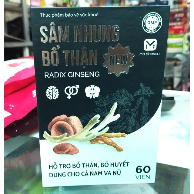 Vi&ecirc;n Uống S&acirc;m Nhung Bổ Thận