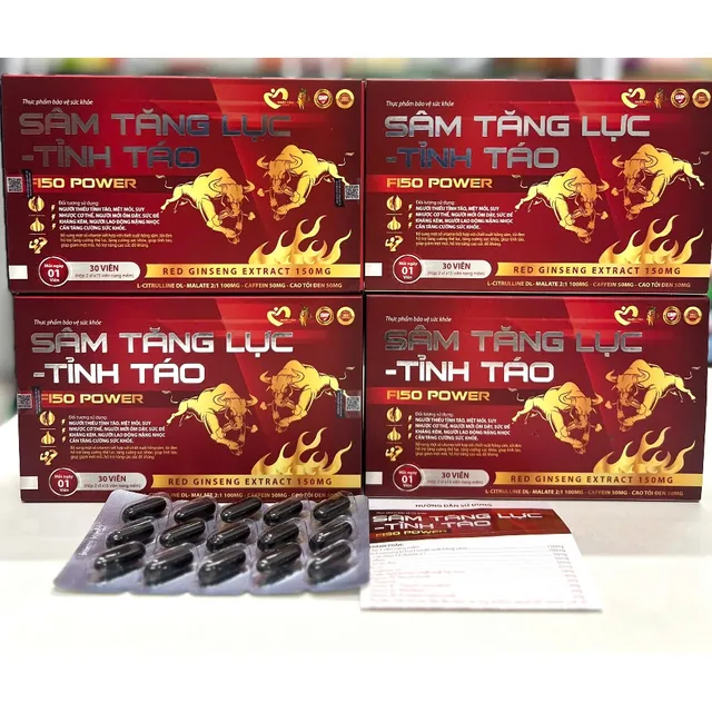 Vi&ecirc;n uống S&acirc;m Tăng Lực