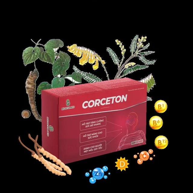 Vi&ecirc;n uống Corceton Plus