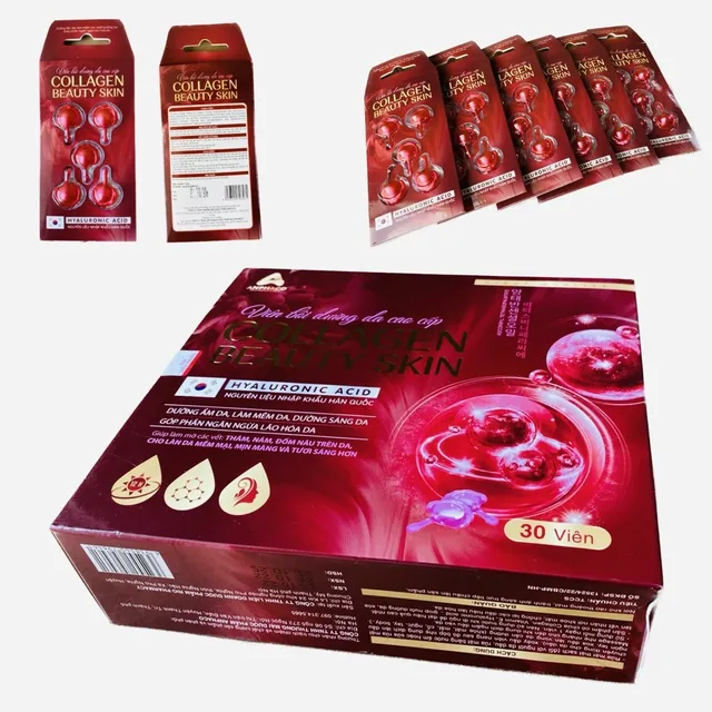 Vi&ecirc;n b&ocirc;i COLLAGEN BEAUTY SKIN