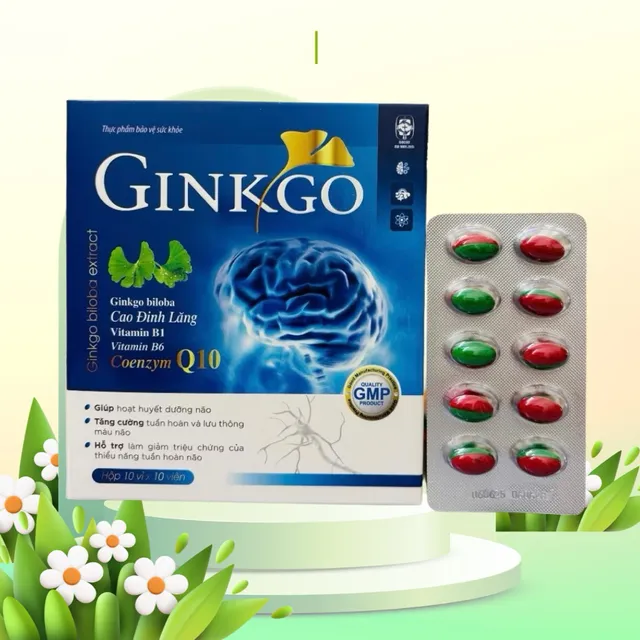 Vi&ecirc;n uống bổ n&atilde;o Ginkgo biloba - H&igrave;nh ảnh 4