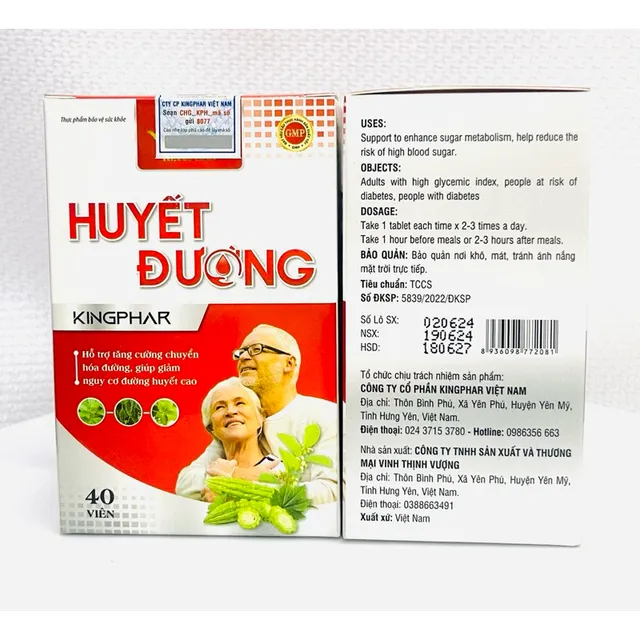 Tiểu đường Huyết Đường Kingphar