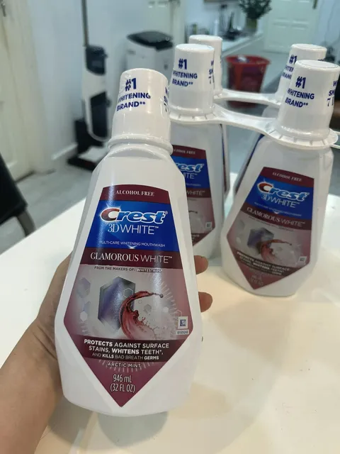 Nước Súc Miệng Crest 3D White Luxe
