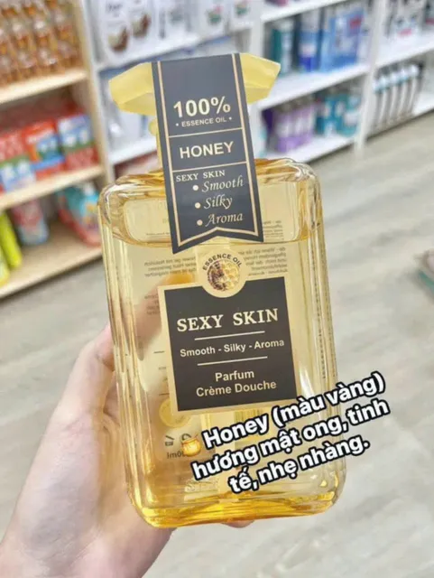 Sữa Tắm Sexy Skin 600ml - Honey 550ml