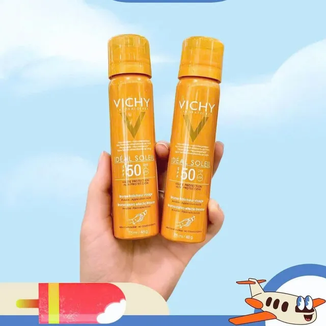 Xịt chống nắng Vichy