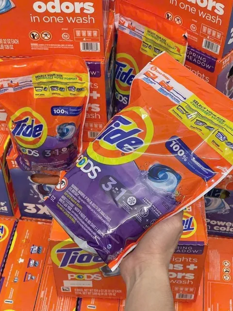 Viên giặt Tide pods 39 viên