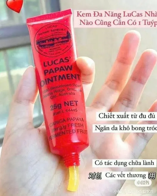 Ưu điểm của Kem đa năng Lucas 15g