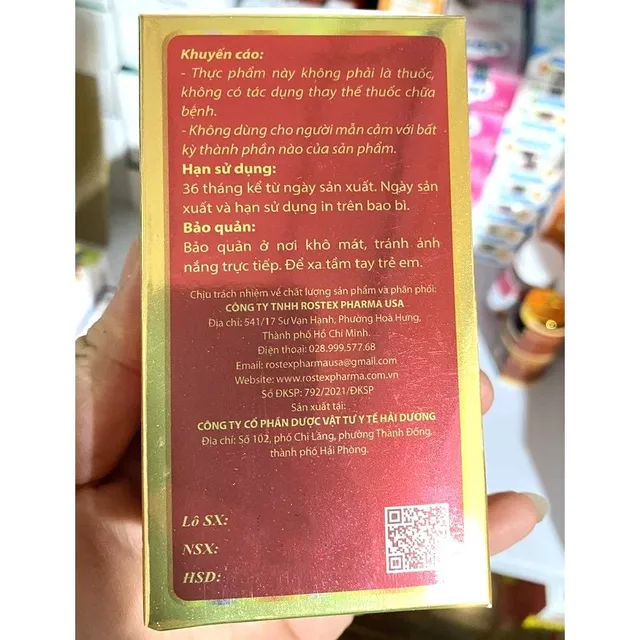 BỔ THẬN &Acirc;M ROXTECH