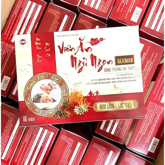 Vi&ecirc;n ăn ngủ ngon đ&ocirc;ng tr&ugrave;ng hạ thảo 2
