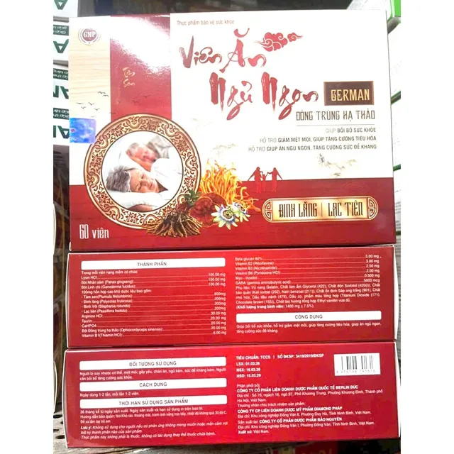 Vi&ecirc;n ăn ngủ ngon đ&ocirc;ng tr&ugrave;ng hạ thảo 5