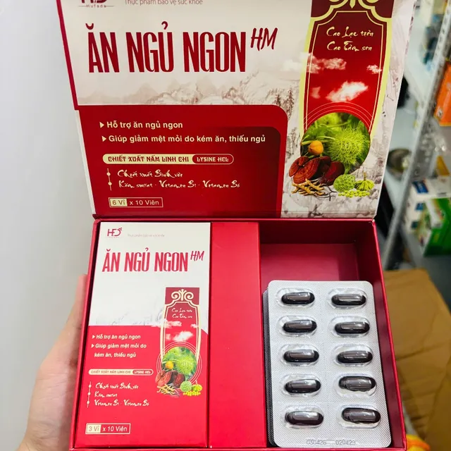 Vi&ecirc;n ăn ngủ ngon HM