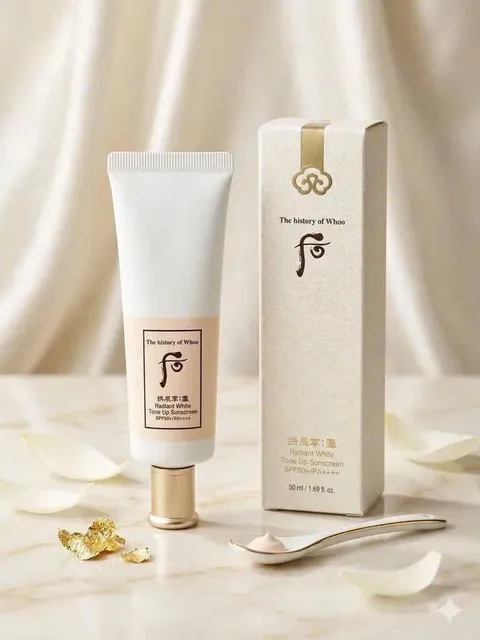Kem chống nắng Whoo Trắng 50ml