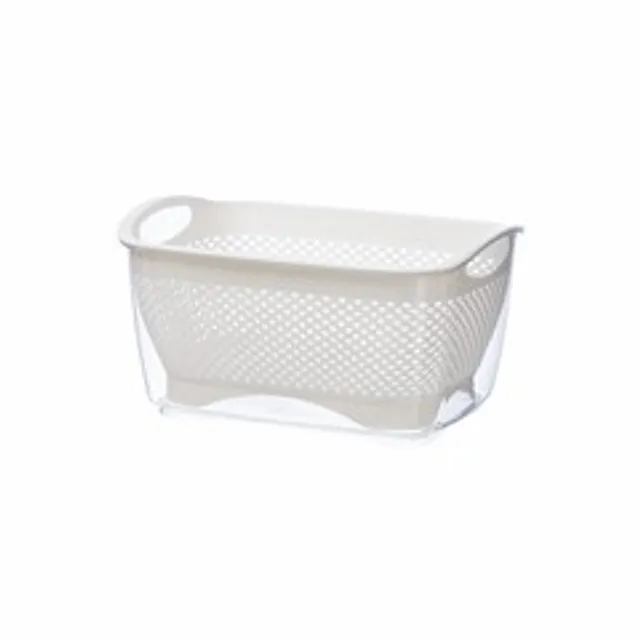 Bộ Chậu Rổ Chữ Nhật B&eacute; Hokori 2381