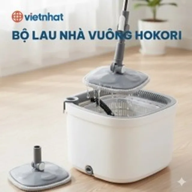 BỘ LAU NH&Agrave; VU&Ocirc;NG HOKORI 9561