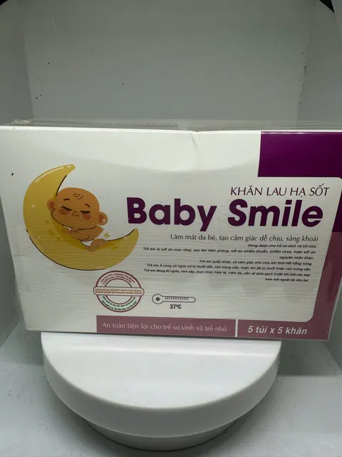 Khăn Lau Hạ Sốt BABYSMILE