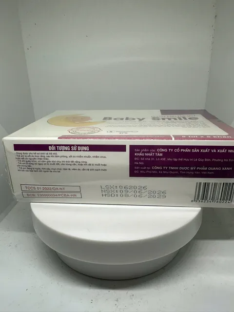 Khăn Lau Hạ Sốt BABYSMILE