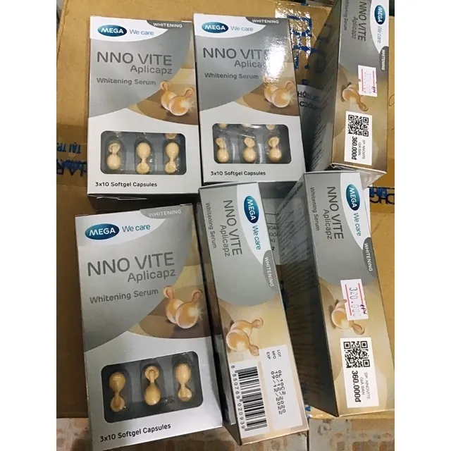 NNO VITE VI&Ecirc;N SERUM DƯỠNG TRẮNG DA VITAMIN E