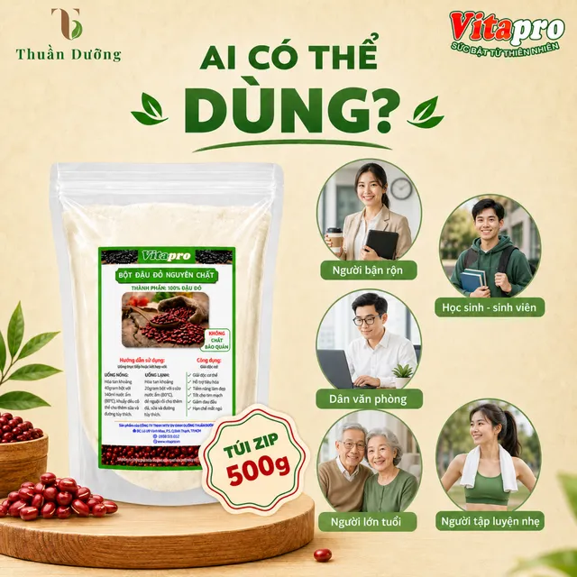 Bột đậu đỏ Vitapro