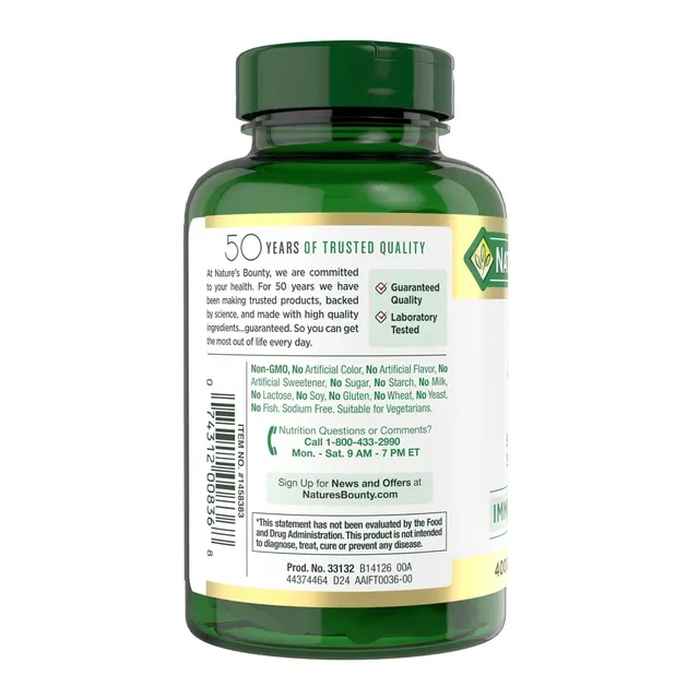 Nature's Bounty Zinc 50mg