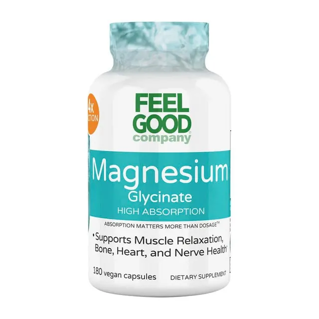 Vi&ecirc;n uống bổ sung Magie FEELGOOD Magnesium Glycinate
