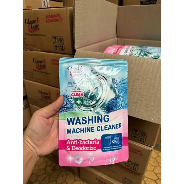 Bột Tẩy Lồng M&aacute;y Giặt Clean & Clean 300 gr