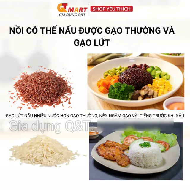T&iacute;nh năng tiện lợi của Nồi cơm điện GuGkook
