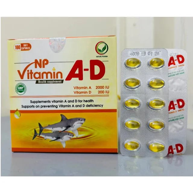 Vi&ecirc;n uống NP vitamin A D