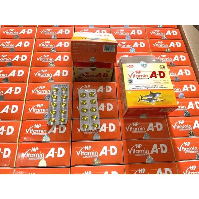 Vi&ecirc;n uống NP vitamin A D