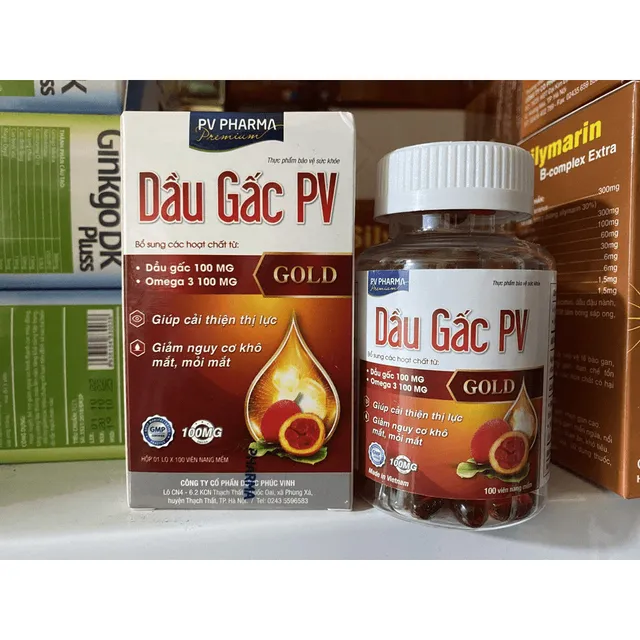 Vi&ecirc;n Dầu Gấc PV