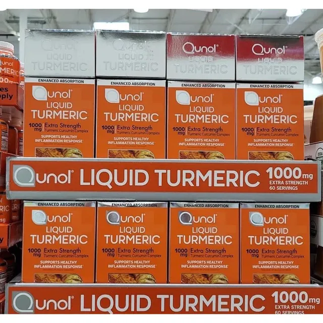 Nước uống tinh chất nghệ tươi Qunol Liquid Turmeric 1000mg