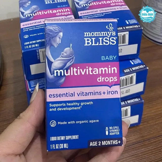 Vitamin tổng hợp chứa sắt hữu cơ Mommy's Bliss