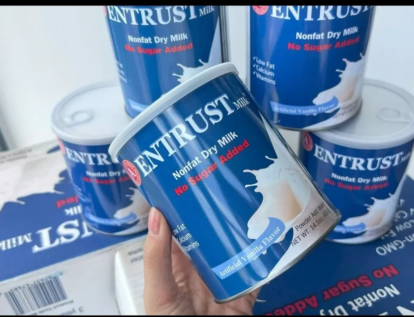 C&aacute;ch pha sữa bột Entrust