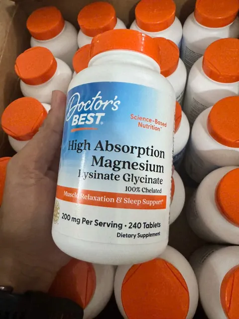 Doctor's Best Magnesium Glycinate 200mg