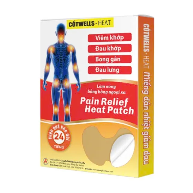 Miếng d&aacute;n hồng ngoại xa Cốt Wells Heat