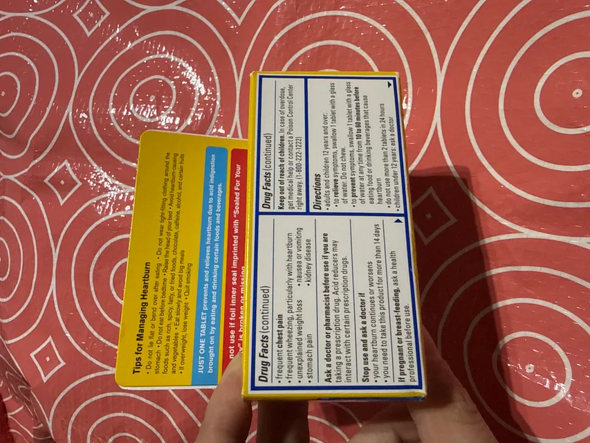 Giảm axit Pepsidid AC 20 mg
