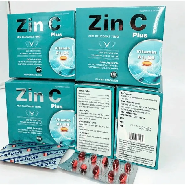 Zin c Plus zinc cho sức khỏe trẻ
