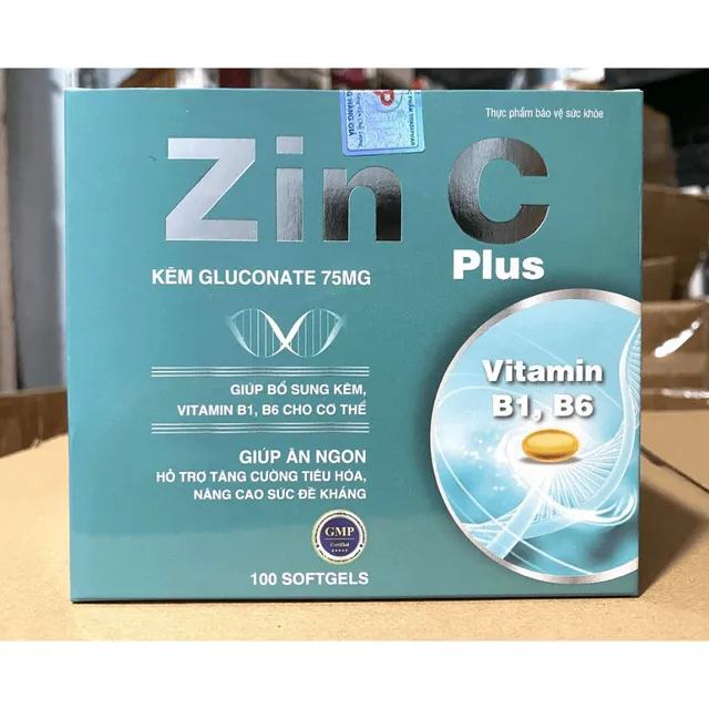 Zin c Plus zinc cung cấp kẽm