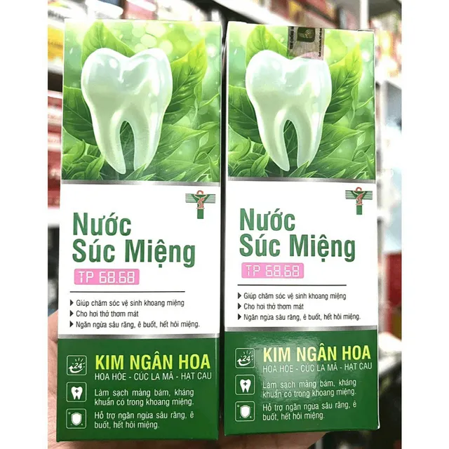 Sử dụng Nước s&uacute;c miệng TP 68.68